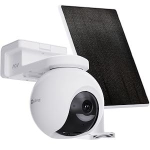 Cs-Hb8/Sp Caméra De Surveillance Batterie Pt avec Panneau Solaire Hb8 Pro 4K Kit