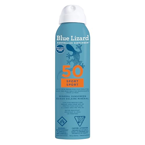 Vaporisateur écran solaire minéral Blue Lizard SPF 50, 142 g