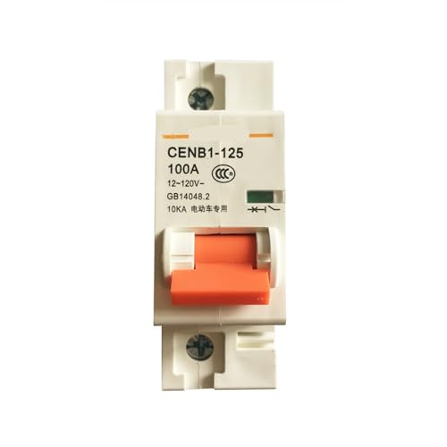 Disjoncteur DC 80A rail Din courbe B capacité rupture 10KA