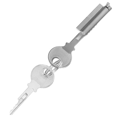HOMSFOU Serrure De Porte Réfrigérateur 35 Mm Avec Clé Résistante Au Froid Verrou Pour Portes Vitrées Compatible Vitrines Réfrigérées Et Congélateurs...