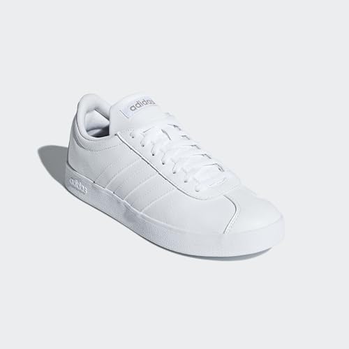 adidas Kobiety VL Court 2.0 Sneakersy, Cloud White / Cloud White / Metallic, 43 1/3 EU
