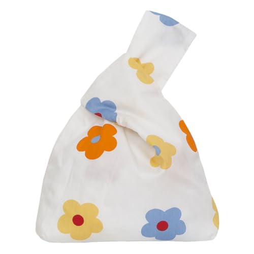 Ipetboom Bolso De Muñeca Flores Para Mujer Bolso De Algodón Monedero Para Diario La Muñeca