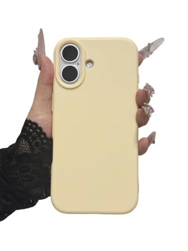 Coque iPhone 16 Plus silicone jaune, la protection élégante pour votre quotidien actif