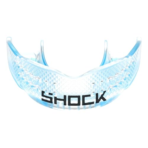 Shock Doctor Trash Talker Basketball Strapless Clear Blue Adult