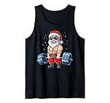 Photo Gallery santa weightlifting christmas fitness gym deadlift xmas men canotta Photo Gallery santa weightlifting christmas fitness gym deadlift xmas men canotta