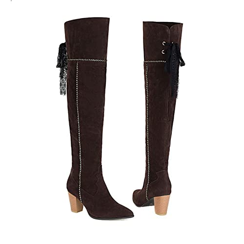 Bottes à la mode avec fermeture éclair latérale et bout pointu chic