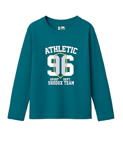 Image of SHODOX Boys Cotton Blend Printed Regular fit Long Sleeve T-Shirt (Pack of 3)
