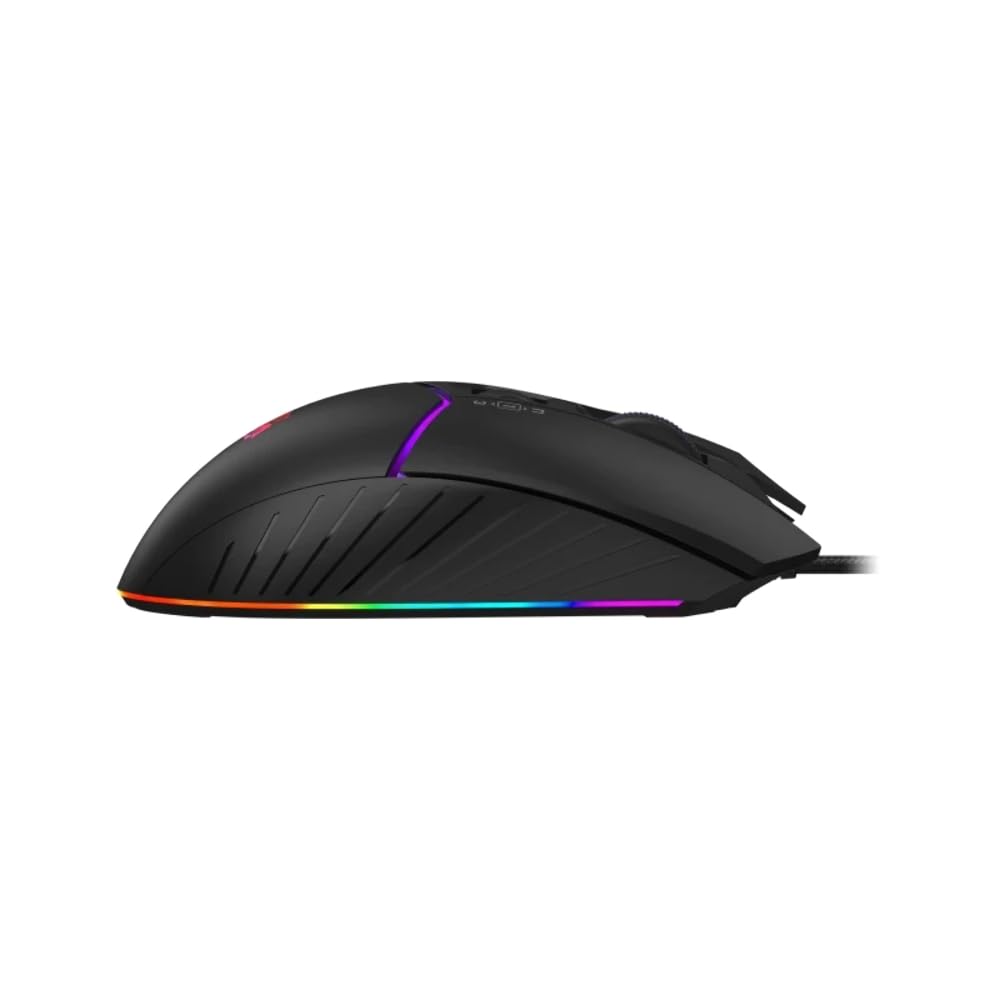 Bloody W95 Max Sports 12000 CPI - Ratón óptico RGB negro con cable para juegos (gamer)