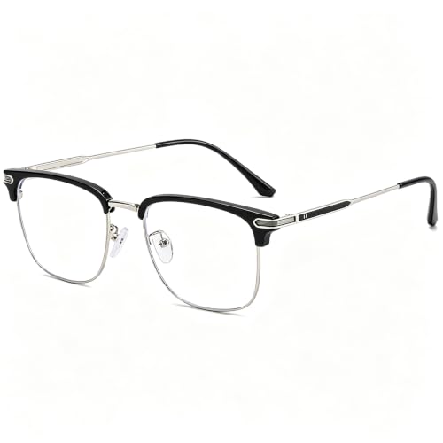 Image of Blue Light Blocking Glasses for Men Anti-Fatigue Computer Monitor Gaming Glasses Prevent Headaches Glasses