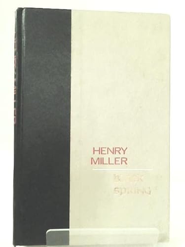 Black Spring B000OJSIHY Book Cover