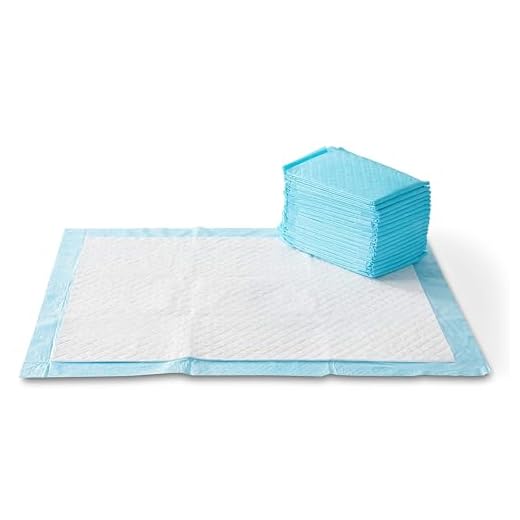 AmazonBasics Dog and Puppy Pee, Potty Training Pads, X-Large (28 x 34) - Pack of 50