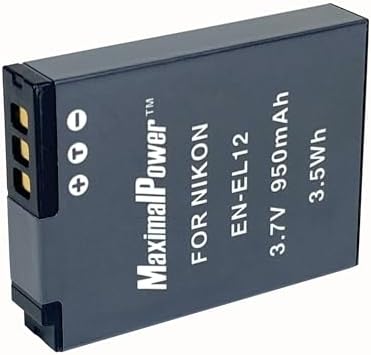 Nikon S9100 Joiry Kit Batterie EN-EL12 Caricatore USB Per