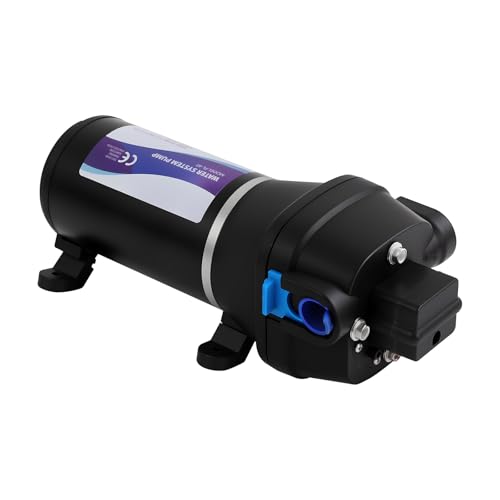 132W Wasserförderpumpe,17 LPM Druckerhöhungspumpe mit Filter,Wasserpumpe mit Anschlüssen & Anti-Rutsch-Füße, für automatische Abfüllanlagen,Wasserhahn,Geschirrspüler Booster,Maximale Förderhöhe 28m