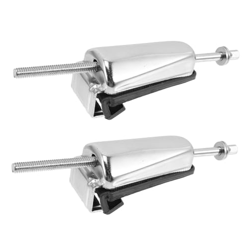 Holibanna 2Pcs Metal Drum Lug Connectors Durable Replacement Parts for Snare Bass Drums Easy to Install Drum Hardware Accessories