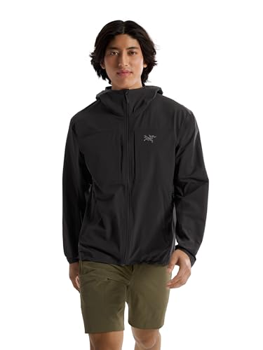 Arc'teryx Gamma Lightweight Hoody Men's | Our Lightest Gamma All-Mountain Hoody | Black, X-Large