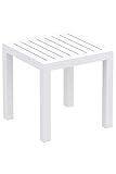 PRÁCTICA: La mesa auxiliar Ocean es ideal para ubicarla en diversas estancias, es resistente a la intemperie por lo que su uso puede ser de interior o exterior.