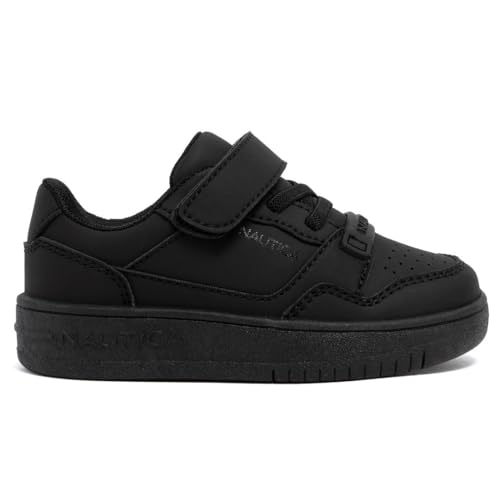 Image of Nautica Kids Adjustable Strap Shoes | Comfortable Casual Sneakers for Boys and Girls, Toddlers & Little Kids