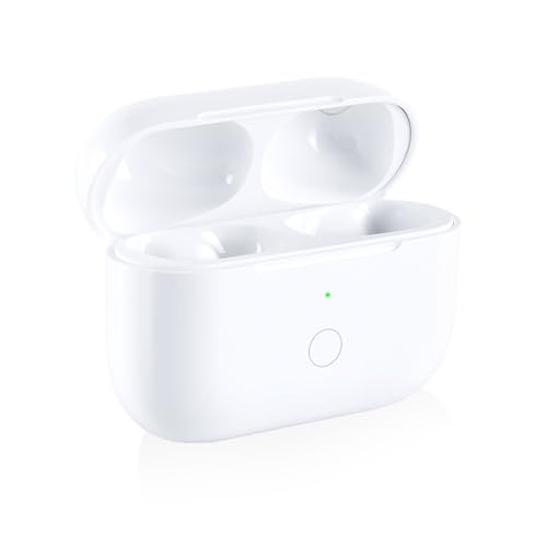 Wireless Charging Case Replacement Compatible with AirPods Pro 1st & 2nd Generation, AirPods Pro 1st & 2nd Charger Case with Bluetooth Pairing Sync Button