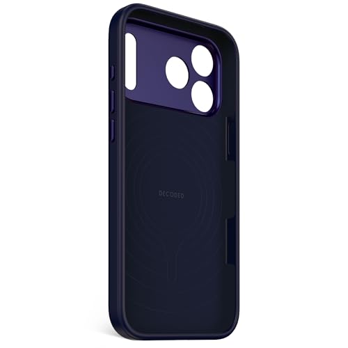 Coque silicone iPhone 17 Pro Max DECODED de style premium bleu - 3