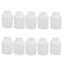New Lon0167 150ml 29mm Featured Diameter PP Plastic reliable efficacy Round Shaped Narrow Mouth Bottle Clear 10pcs(id:3ae 20 cd 13d)