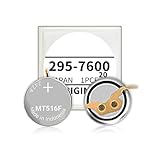 PFHL 295-7600 Battery, Compatible with Citizen Eco-Drive 295-76/295-7600 A930 A980 B020 B023 A930 A980 MT516 MT516F Sealed Capacitor Rechargeable Battery