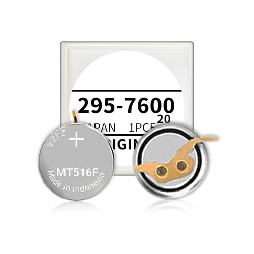 PFHL 295-7600 Battery, Compatible with Citizen Eco-Drive 295-76/295-7600 A930 A980 B020 B023 A930 A980 MT516 MT516F Sealed Capacitor Rechargeable Battery