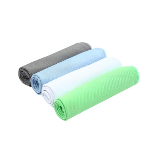 PACKOVE 4 Piezas Paño De Limpieza Microfibra Limpiador Color Aleatorio