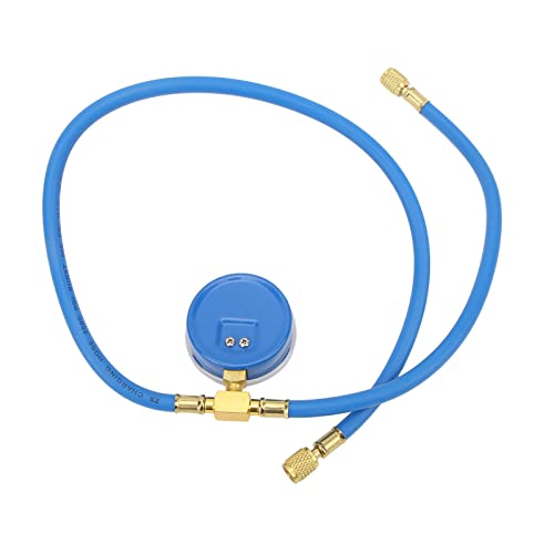 Kit de mangueras para carga de refrigerante 134A para aire acondicionado de automóvil, RV y exterior, con conector para refrigerante y abrelatas de botellas miniatura 2