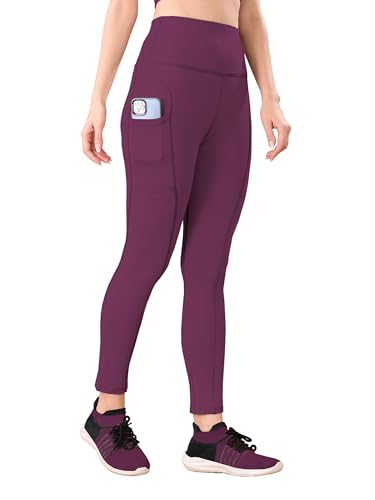 Image of Women High Rise Gym Wear Tights Stretchable Yoga Pants Fitness Leggings Gym Pants Multipurpose Slim Fit Track Pant Workout Active Wear Lower