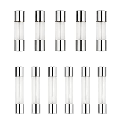 Owofydr 24 Value 408Pcs Fast-Blow Glass Fuse Assortment Kit 250V 5×20Mm 0.25 0.5 1 2 3 4 5 6.3 8 10 15 20A 6×30Mm 0.75 1 2 3 4 5 6 7 8 10 15 20A In A Plastic Box #TOP4