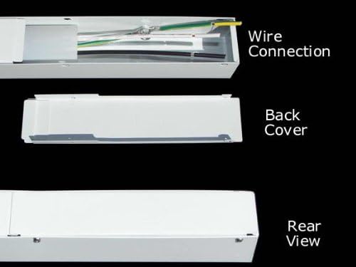 Regleta Hardwired Power Strip 12” con 4 tomas verticales, USB, blanca, 15A, 110V miniatura 4