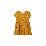 Casual Girl Dress (as1, Age, 3_Years, Yellow)