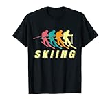 Skifahrer T-Shirt I Geschenk Skiing Apres-Ski Ski Skiurlaub T-Shirt