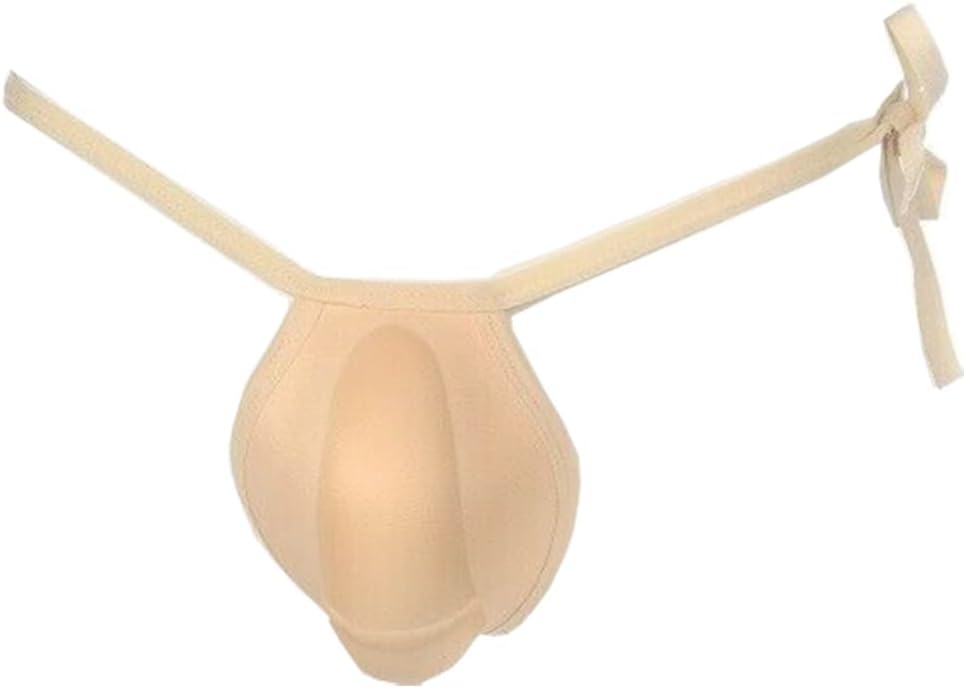 Wearable Men Bulge Enhancing Underwear Cup Sponge Pad Swimwear Padded Male Model Thong