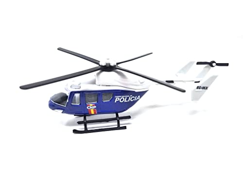 PLAYJOCS GT-8130 Hubschrauber Nationale Polizei, Fahrzeug für Kinder und Sammler.