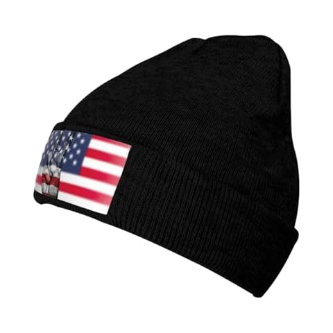 Bonnet hippie MDATT avec drapeau américain Cover