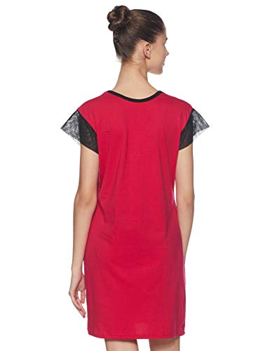 Image of Klamotten Mid Length Cotton Women Sleepshirt Nightdress Nightwear