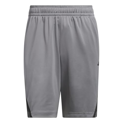Short de basket adidas Legends homme gris coupe 7 pouces taille XS