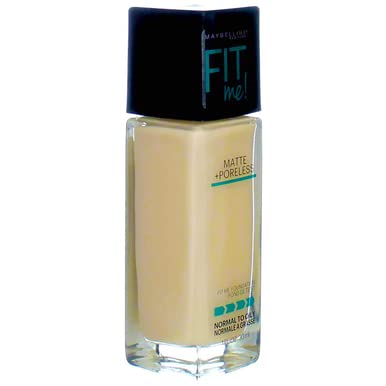 Miniatura 7 de Maybelline New York Fit Me! Base mate + sin poros, porcelana 110, 1 onza (paquete de 3)