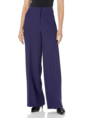 Women's Asymmetrical Ruffle 1 Button Jacket & Wide Leg Pant3