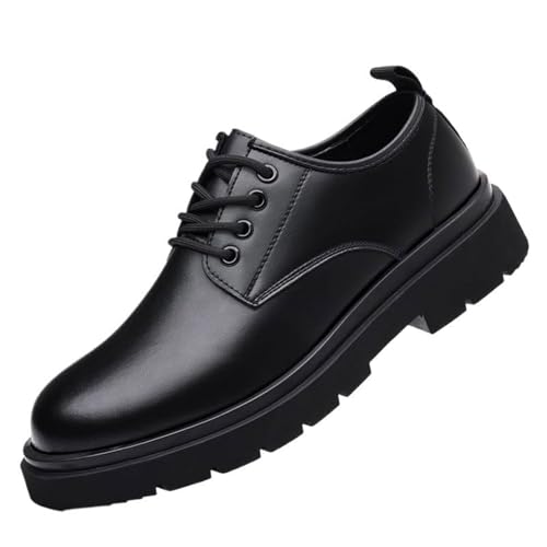 Men's Fashion Classic Dress Shoes Casual Walking Platform Non-Slip Softsole Formal and Party Office Work Tuxedo Oxford Shoes - Main Image