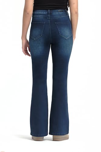 1822 Denim Women's Classic 30" High-Rise Better Butter Flare Jeans3