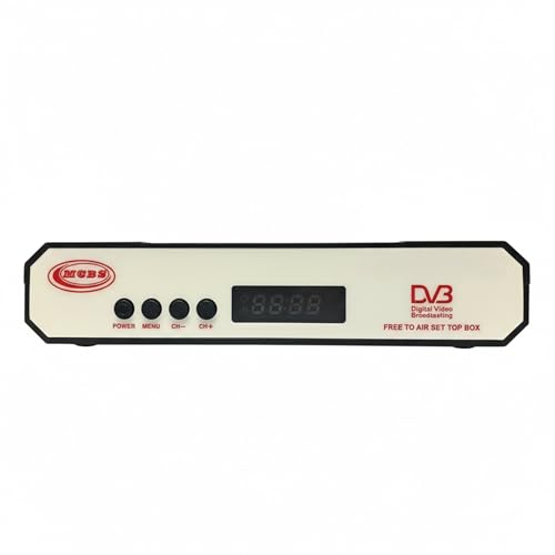 Image of MCBS DD FreeDish MPEG-4 Set Top Box | 115+ TV Channels Free | HDMI Cable |