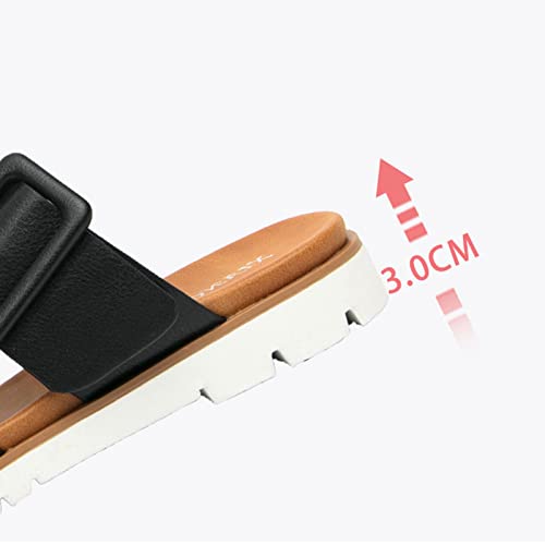 Sandals Women's Slippers, Summer Wearing Thick Soled Sandals, Casual Sandals Sandal(B,42)3