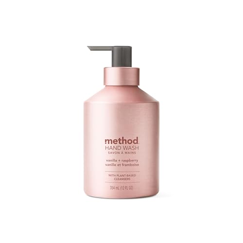 Method Premium Gel Hand Wash, Vanilla + Raspberry, 12 Ounce, 1 pack, Packaging May Vary image 5