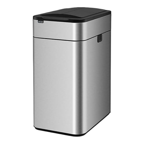 Caneca de Basura Automática de Acero Inoxidable 30L