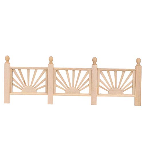 La Mejor comparativa de Barandilla madera Top diez. 34 Mini barandilla para casa de muñecas, accesorios decorativos para casa de muñecas, barandillas de valla en miniatura, barandillas de madera para casa de muñecas, decoraciones de...