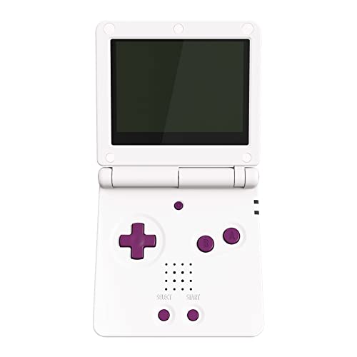 Image of eXtremeRate DMG Grape Custom Full Set Buttons for Gameboy Advance SP, Replacement A B L R Button Power On Off Volume Button D-pad Key for GBA SP Console - Console NOT Included