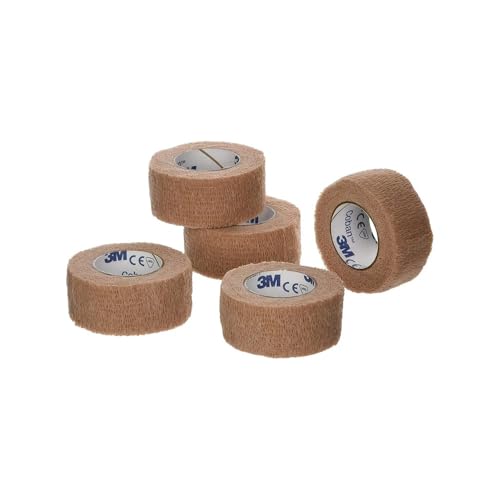 Coban 081359629 3M Self- Adherent Wrap Tan 1x 5 Yards Size Pack of 5
