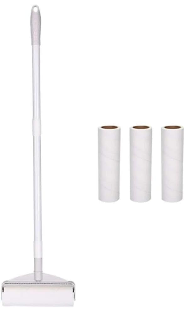 IGNOTI Sticky Pet Hair Remover Lint Roller Brush Reusable Sticky Picker Cleaner Easy-Tear Sheets Pet Hair Lint Roller Dust (Long Handle) (B0CNCRDKTW) Amazon Price History, Amazon Price Tracker